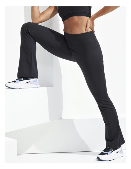 TRI-TR537-Womens Recycled Flare Leggings 2